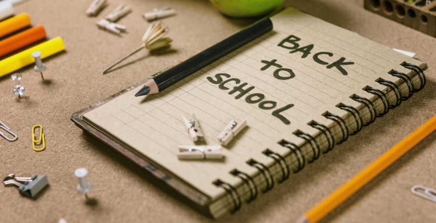 Back to school notebook